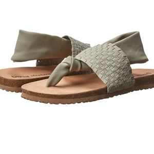 Sage sling back sandals